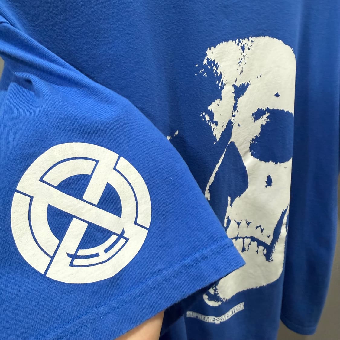 M 슈프림x바운티헌터 스컬 반팔 티셔츠 상품이미지5