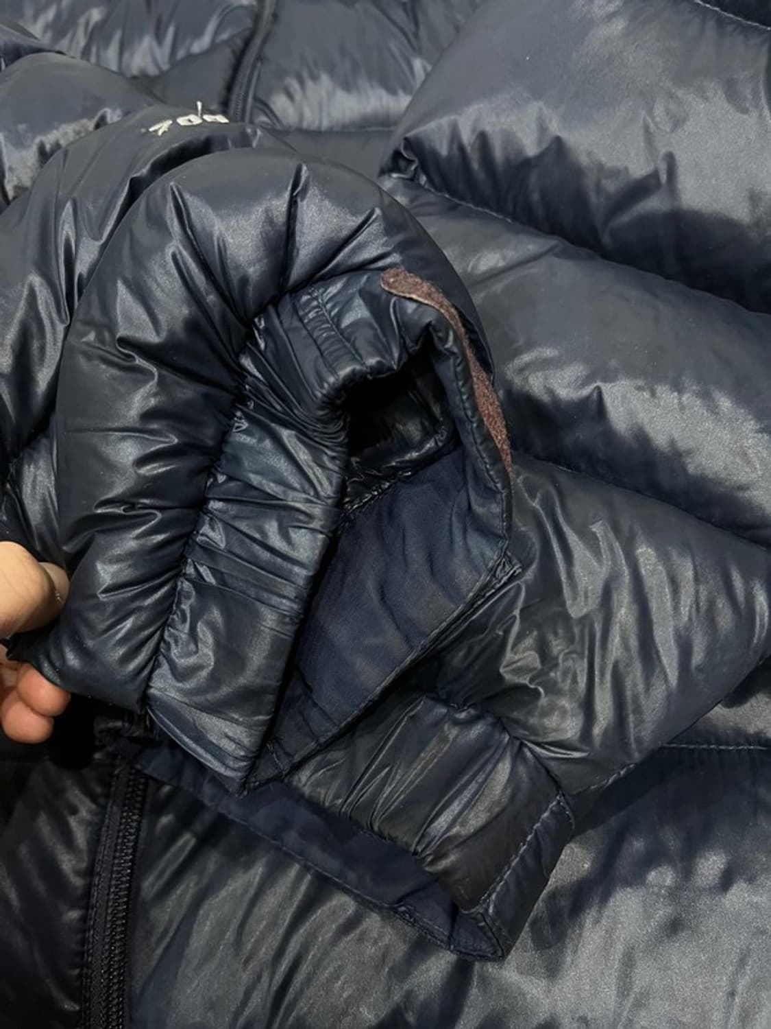 노스페이스 고프코어 구스다운 700 패딩 네이비 100 상품이미지8