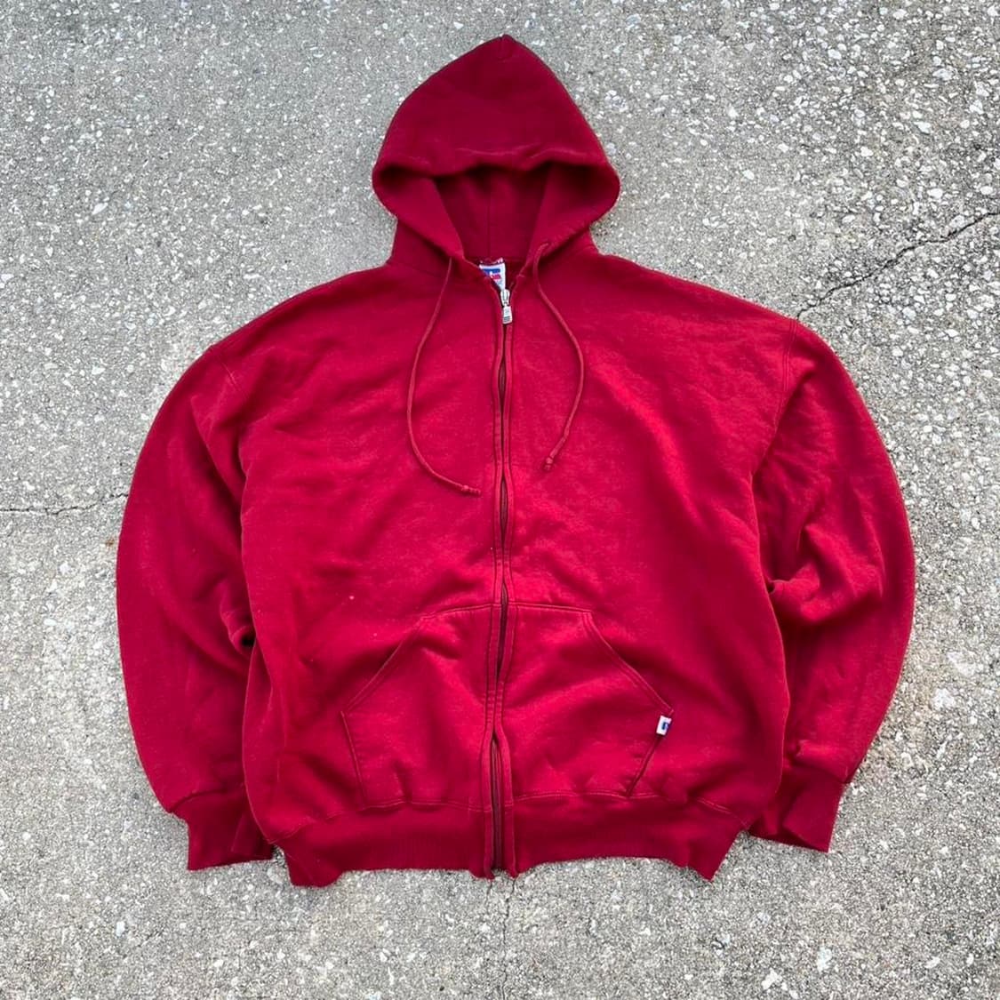 러셀 애슬레틱 빈티지 후드 집업 상품이미지1