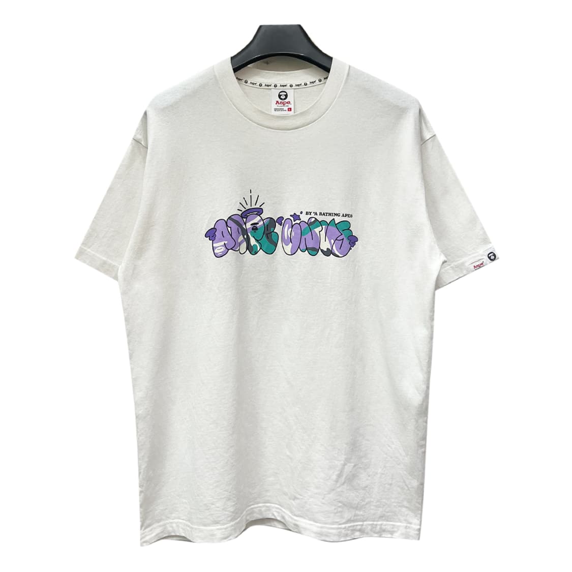 AAPE 에이프 NOW UNION 그래픽 반팔티 L 상품이미지2