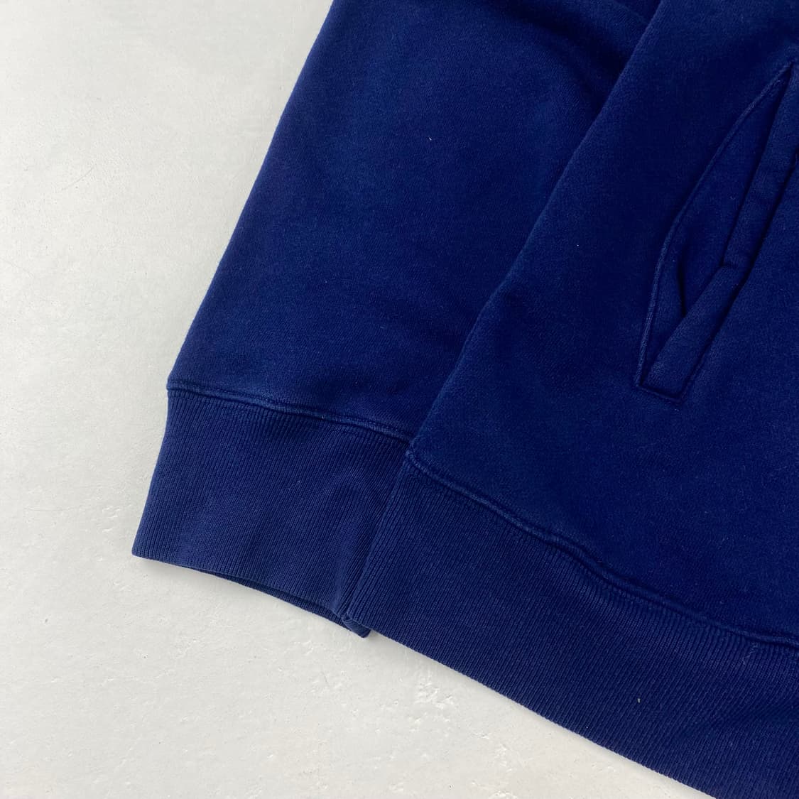 폴로 자수 스몰 로고 네이비 코튼 집업 (103) 상품이미지4