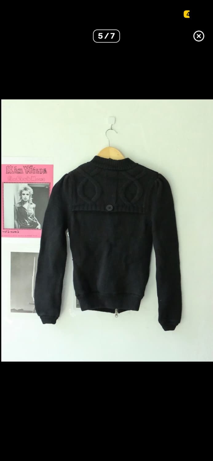 오클리 니트 집업 (단추 빠진것 수선) 상품이미지5