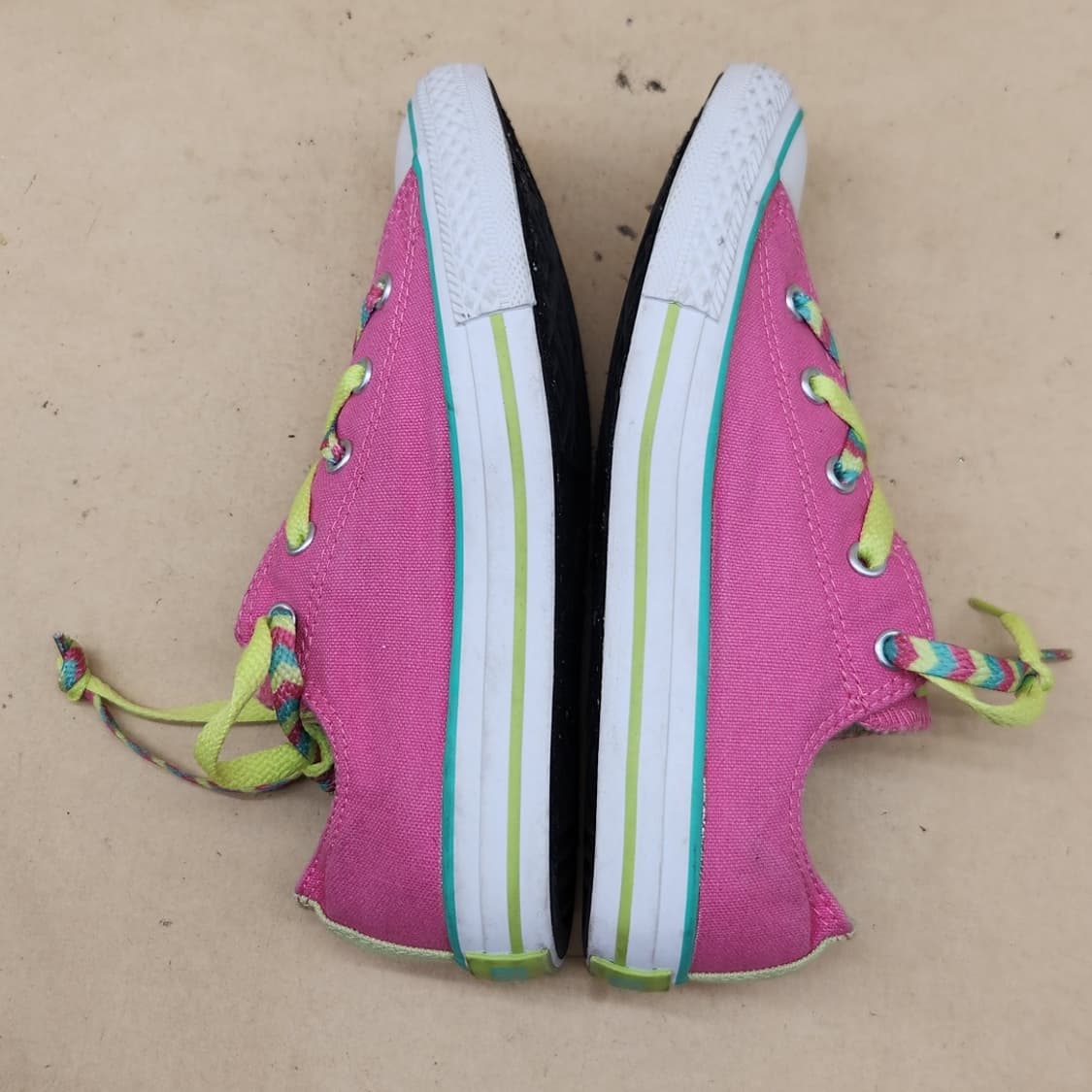 컨버스 핑크 아동 스니커즈 215 상품이미지5