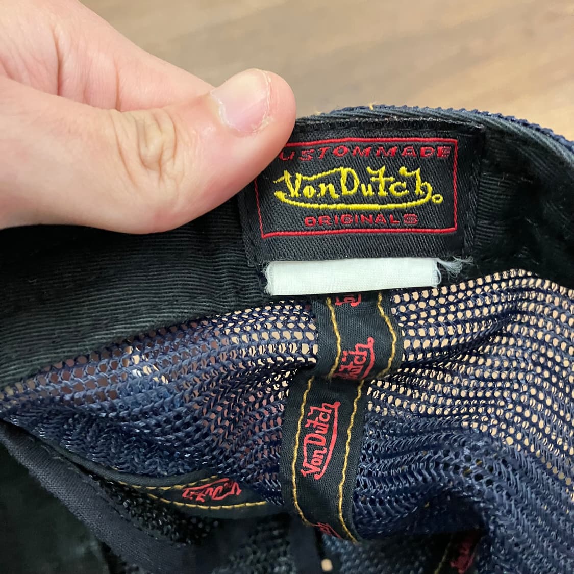 N44 본더치 데님 메쉬캡 볼탭 모자 상품이미지4