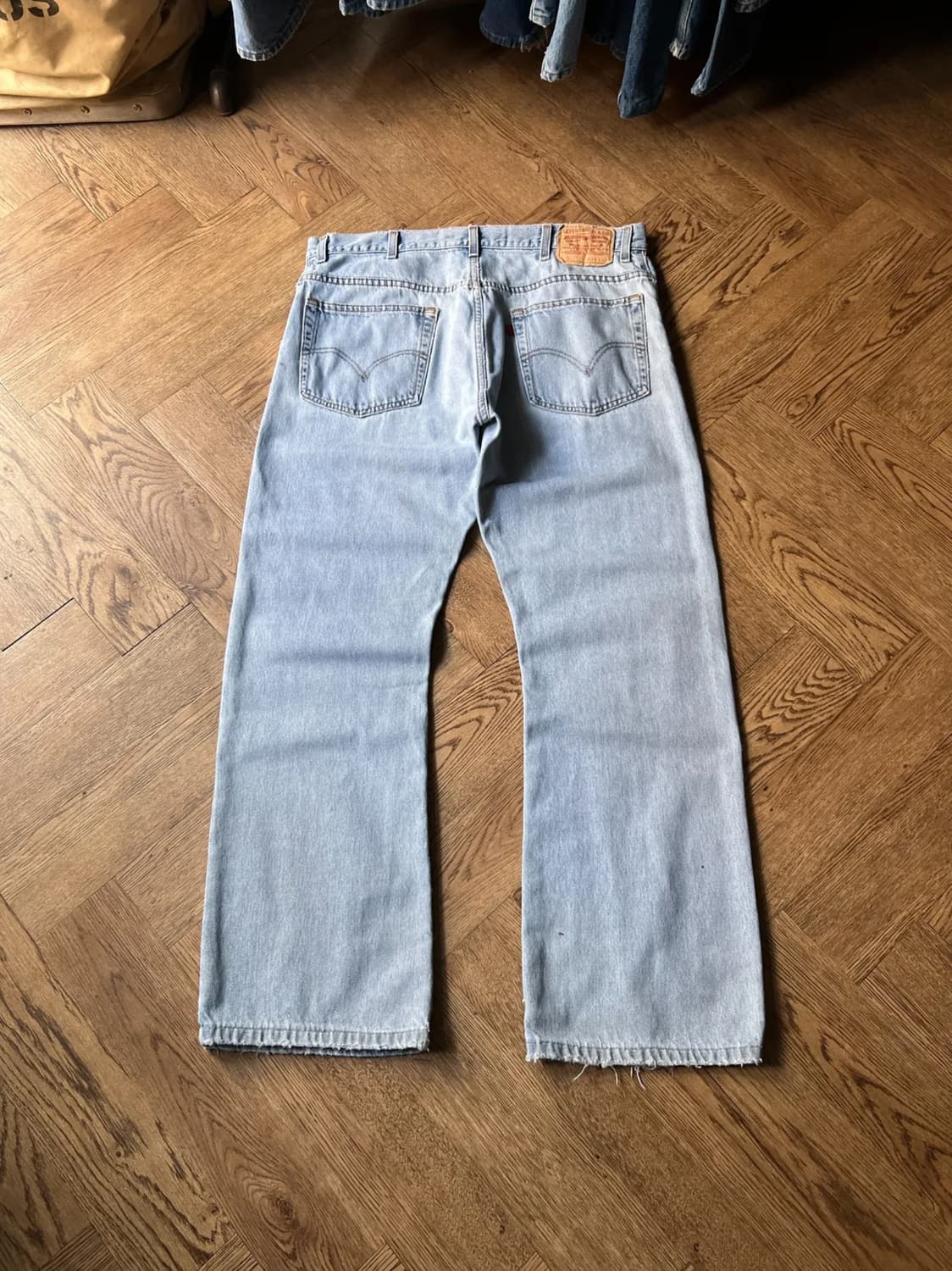 [38]리바이스 517 라이트블루 플레어진 F6 상품이미지1