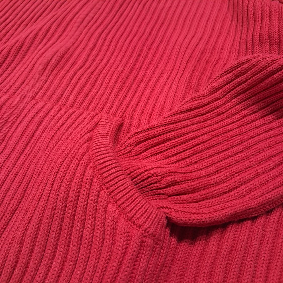 CL076 2XL 엘엘빈 투 포켓 리브드 풀 집업 가디건 니트 상품이미지5