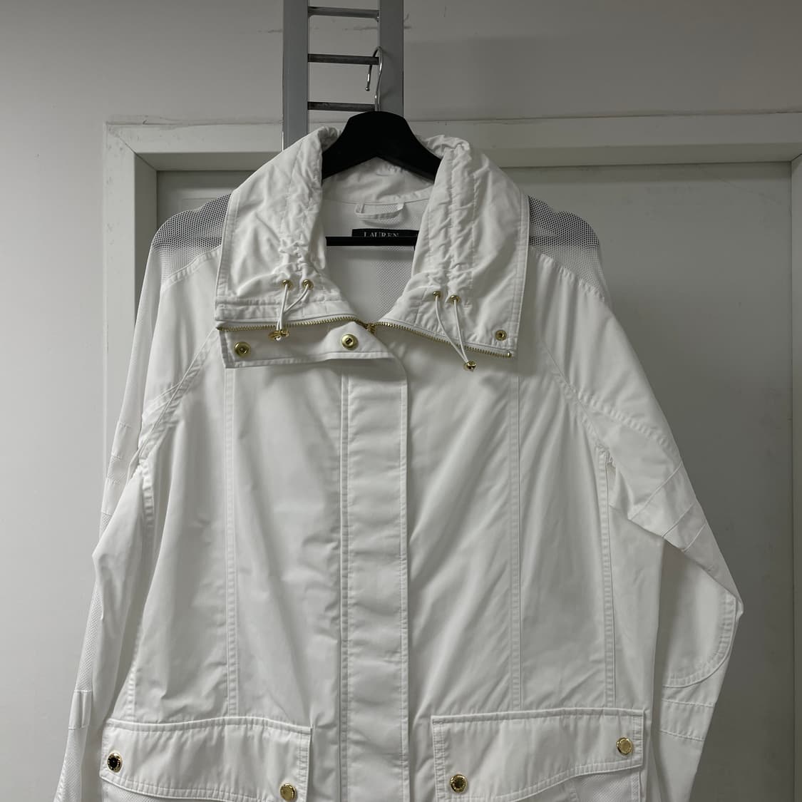 랄프로렌 블랙 라벨 사파리 자켓 화이트 M(W) 상품이미지2