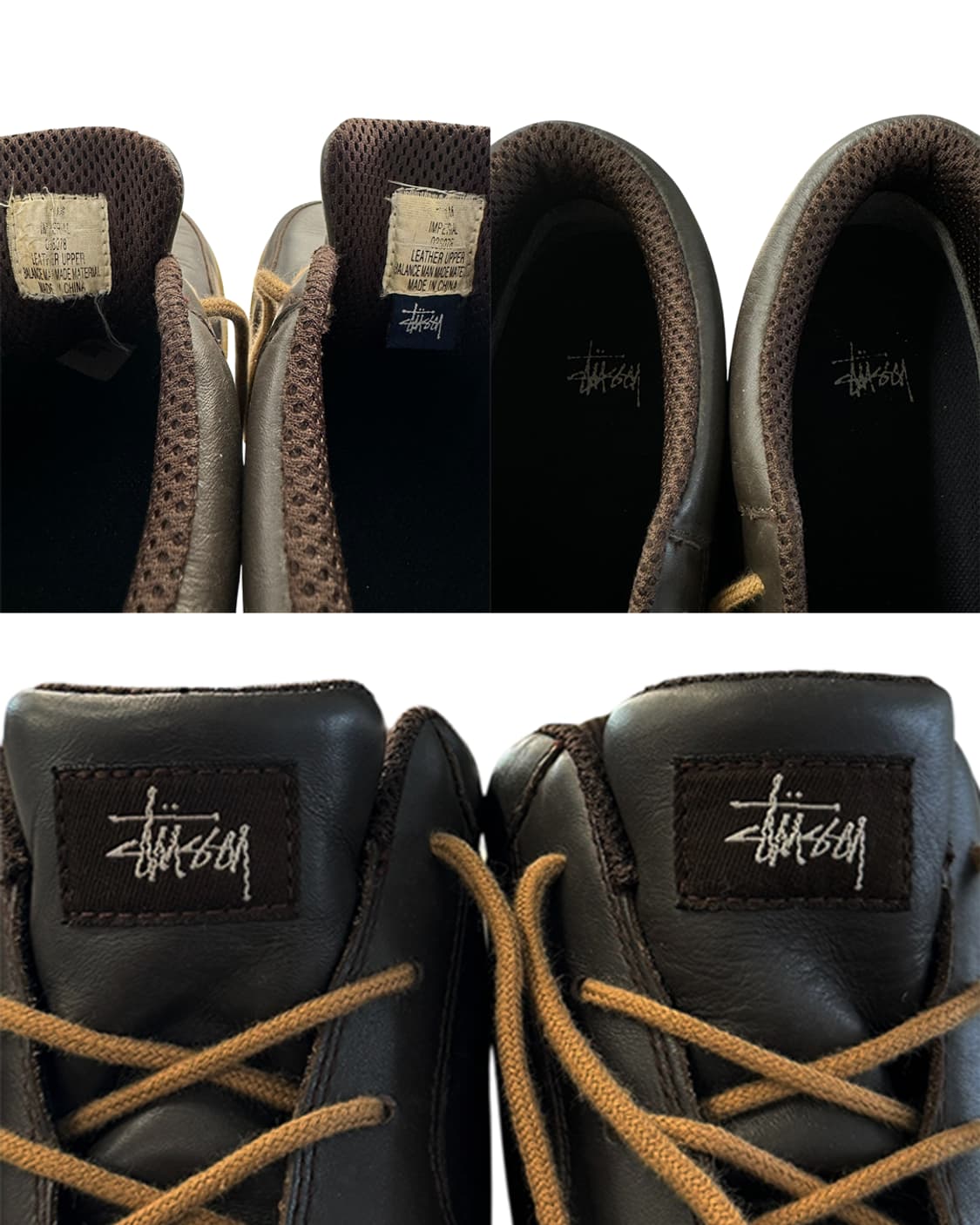 스투시 90s “임페리얼” 레더 스니커즈 부츠 상품이미지10