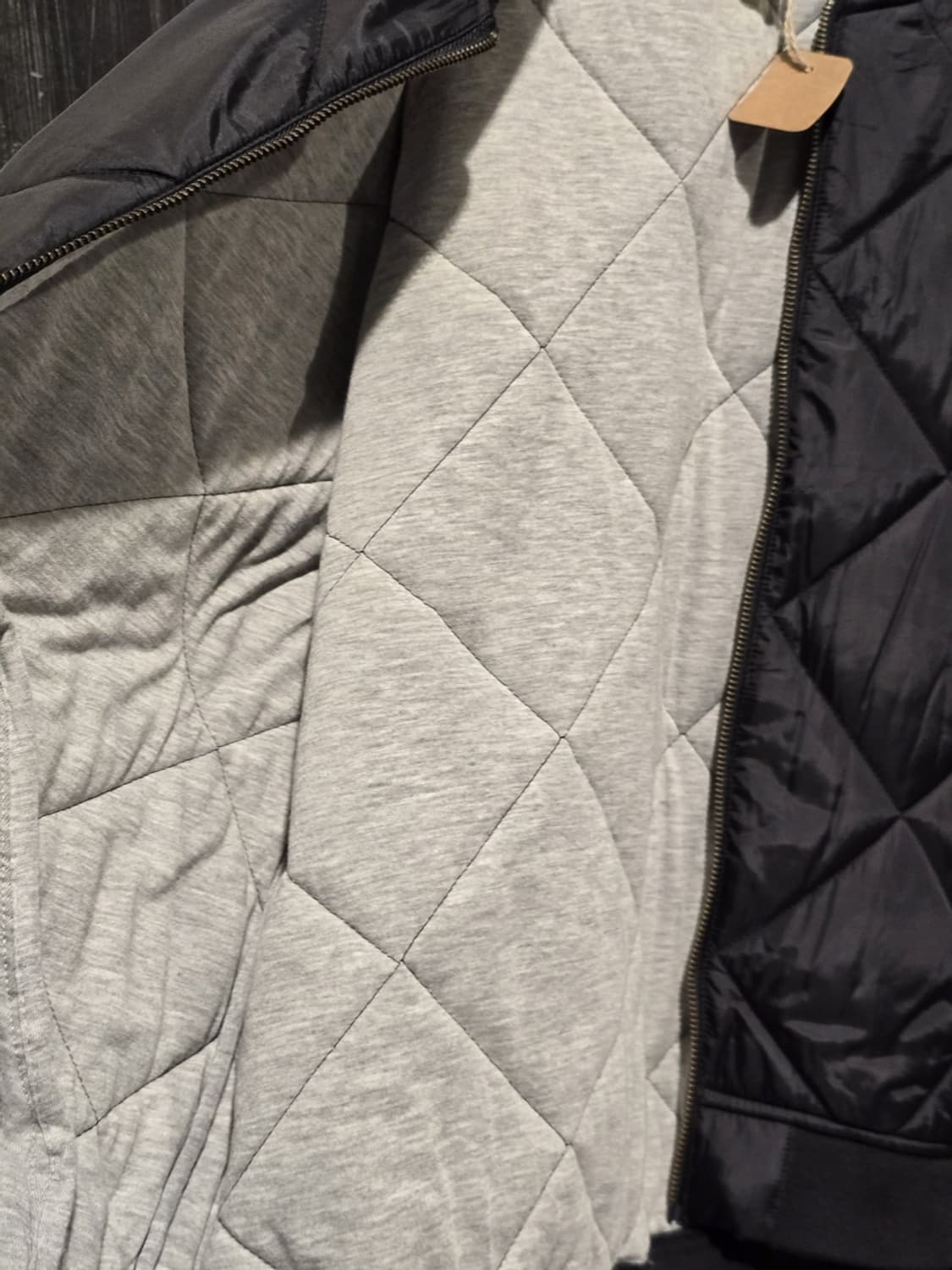 Dickies Black Quilted Bomber Jacket 상품이미지5