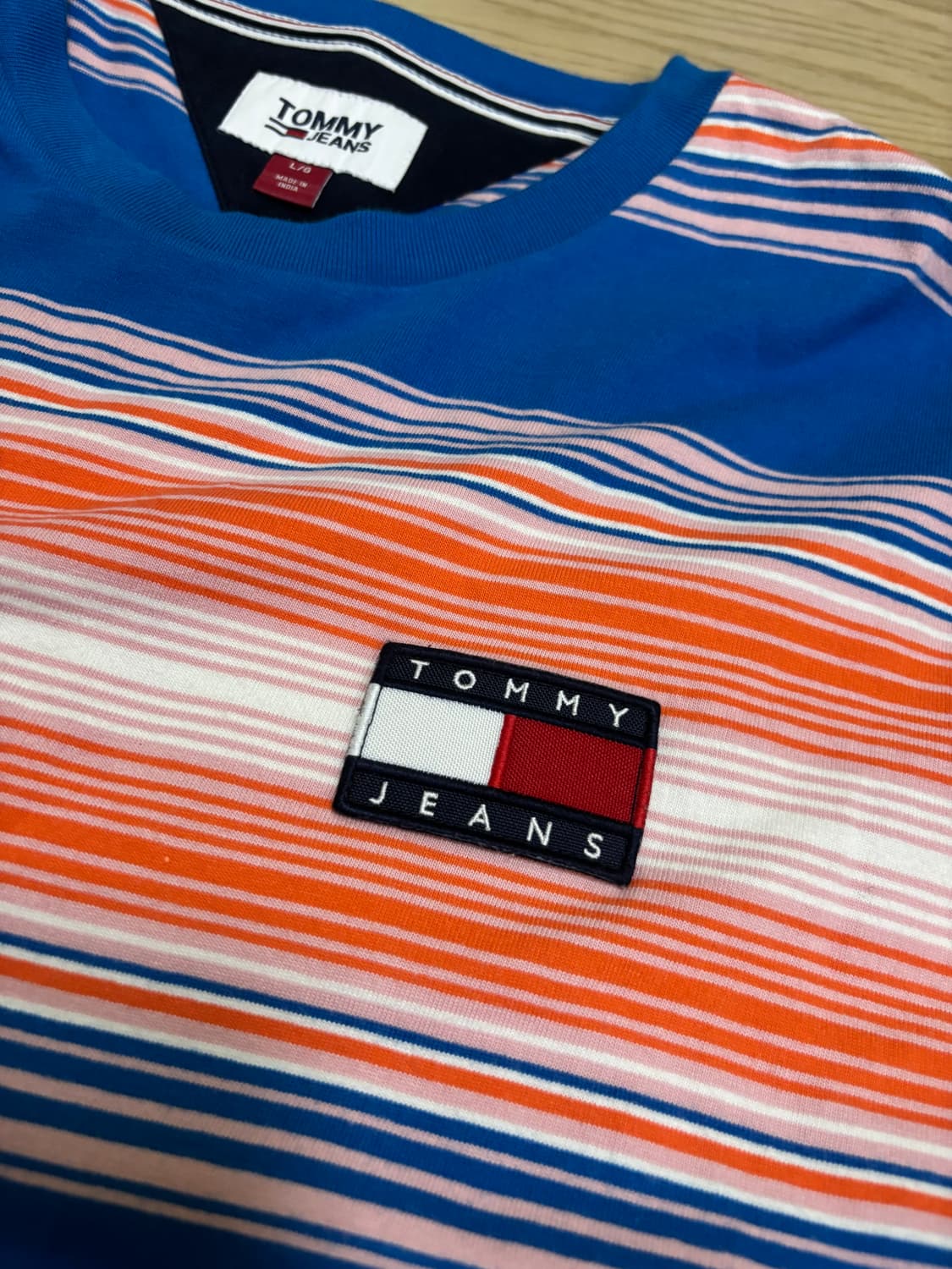 타미힐피거 스트라이프 반팔티 상품이미지4