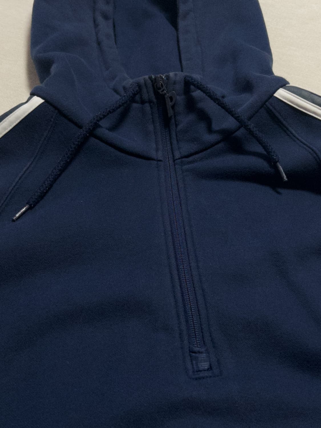 아디다스 팔라스 네이비 트라이퍼그 테리후드 상품이미지4