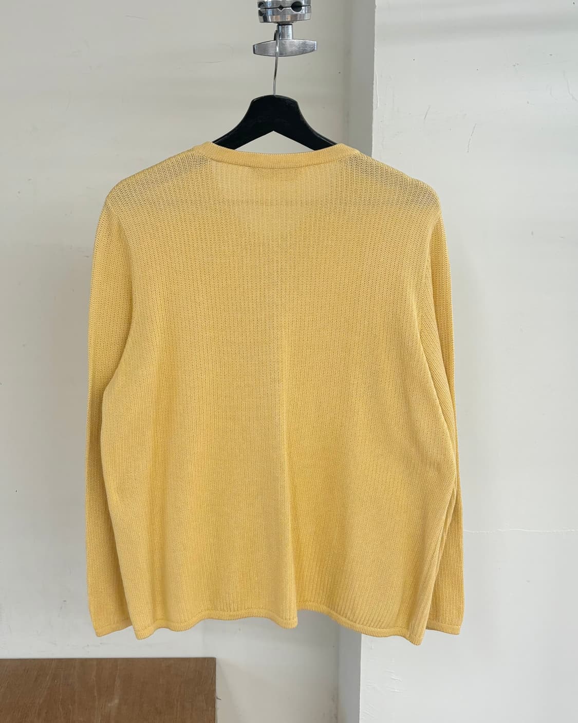 살바토레 페라가모 옐로 가디건 상품이미지6