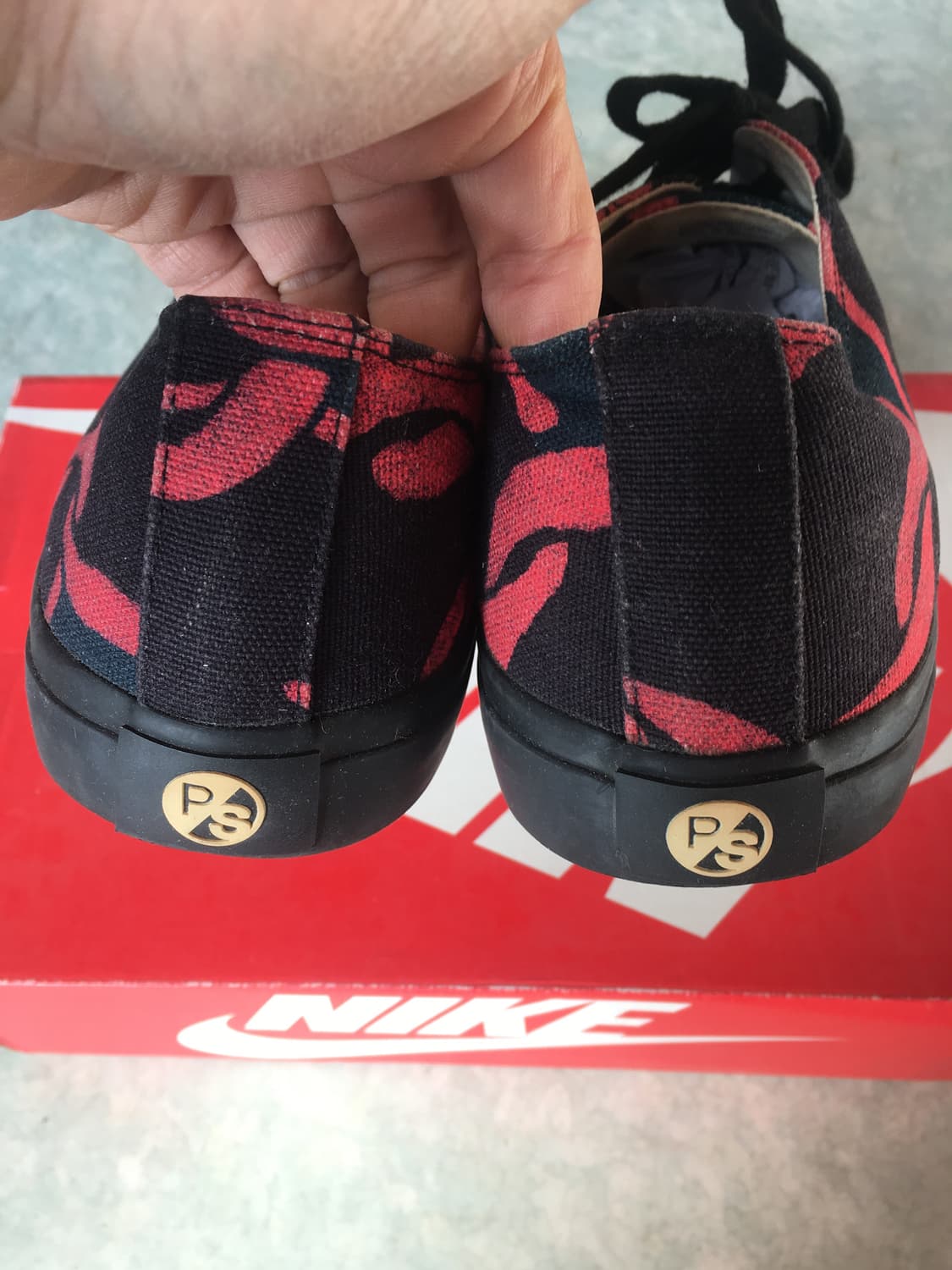 폴스미스 레드 블로우 검솔 스니커즈 상품이미지3