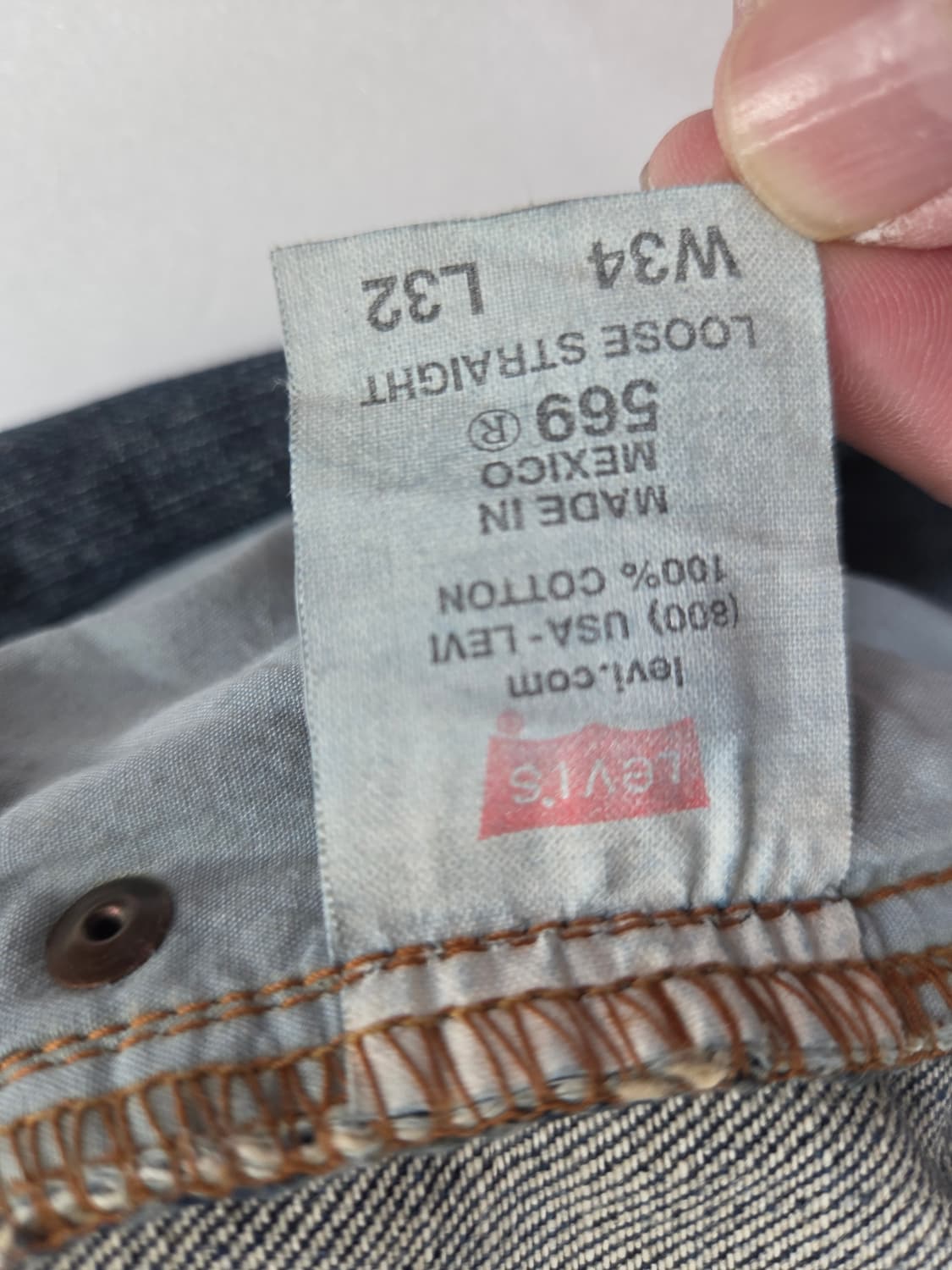 리바이스 569 Loose Straight(와이드핏) 상품이미지4