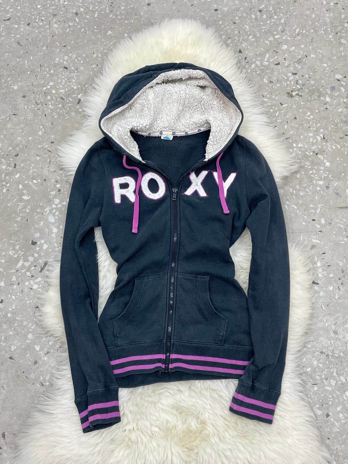 록시 로고 슬립 후드집업 상품이미지2