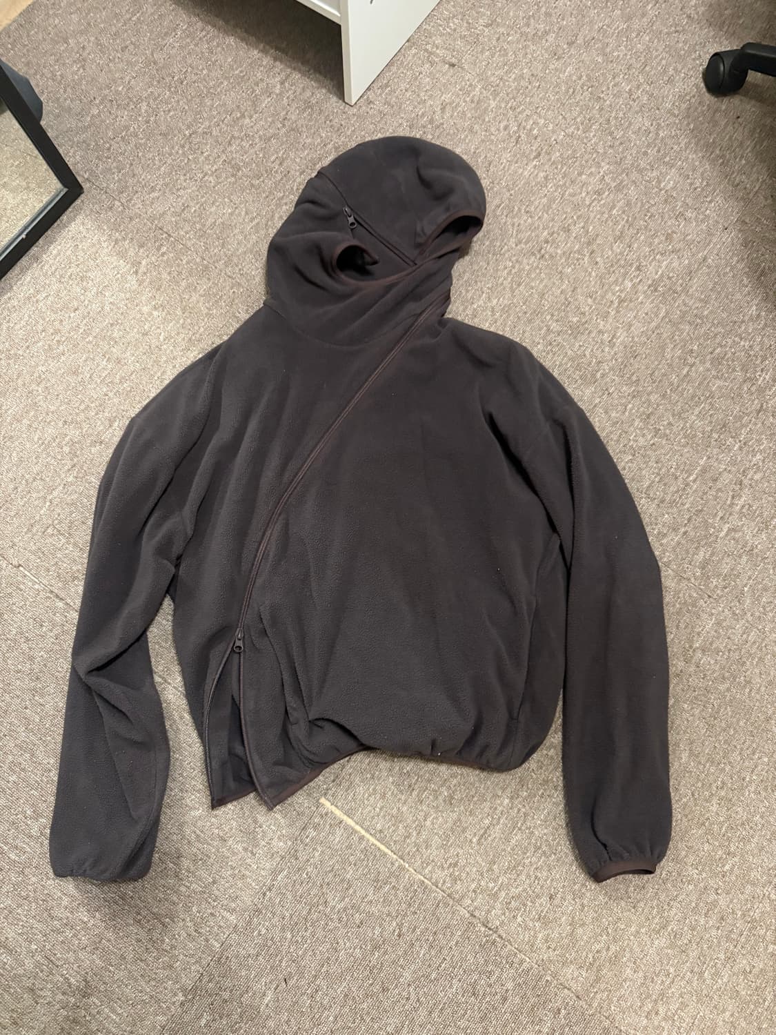 Paf 4.0+ hoodie center brown 상품이미지2