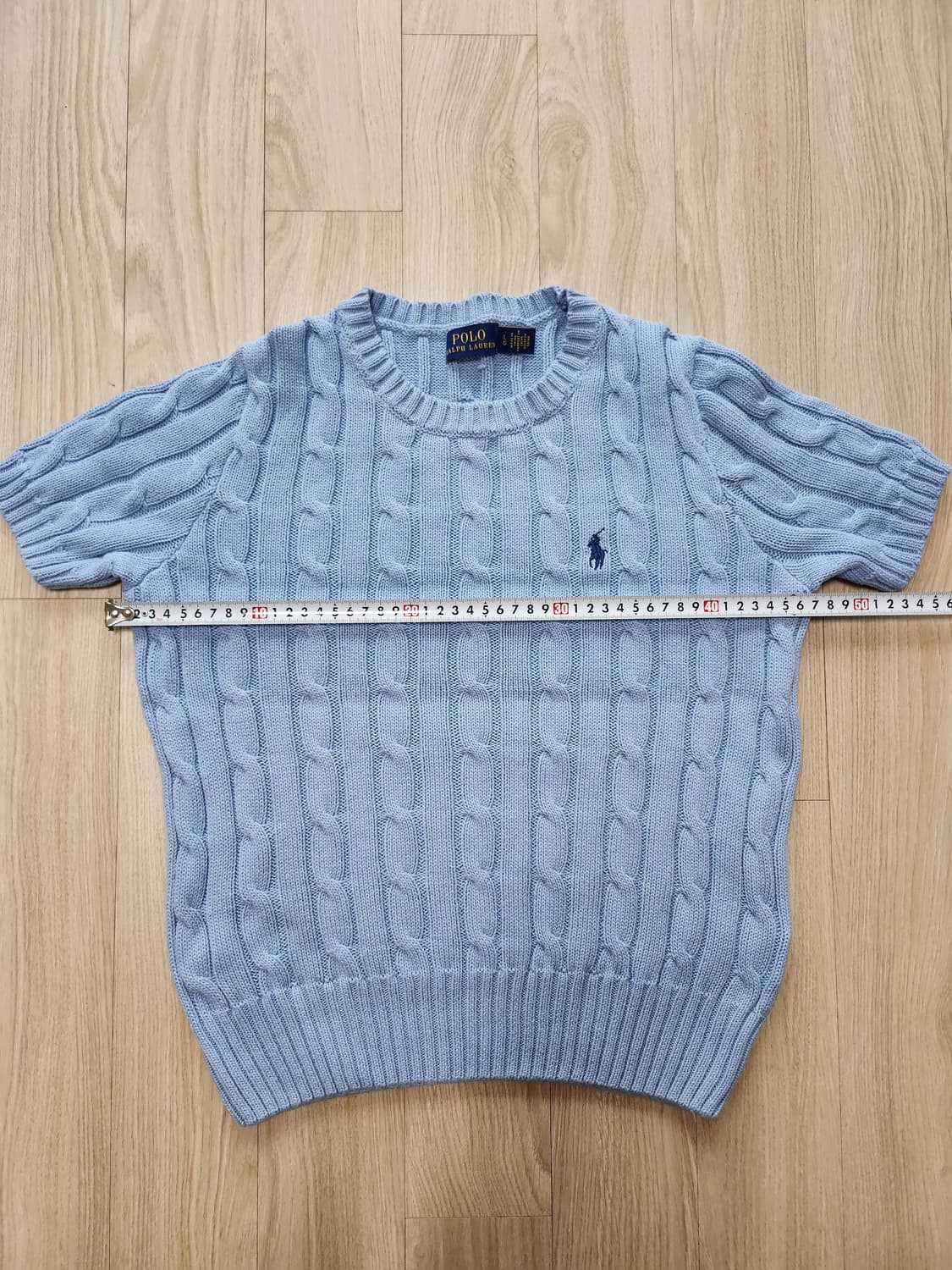 폴로랄프로렌 케이블반팔니트 (L 상품이미지5