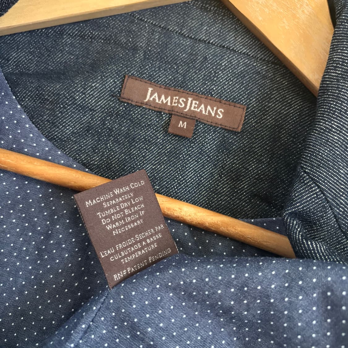 제임스진 USA 데님 자켓 XS 슬림 95 슬렌더 미국 수입 정품 상품이미지5