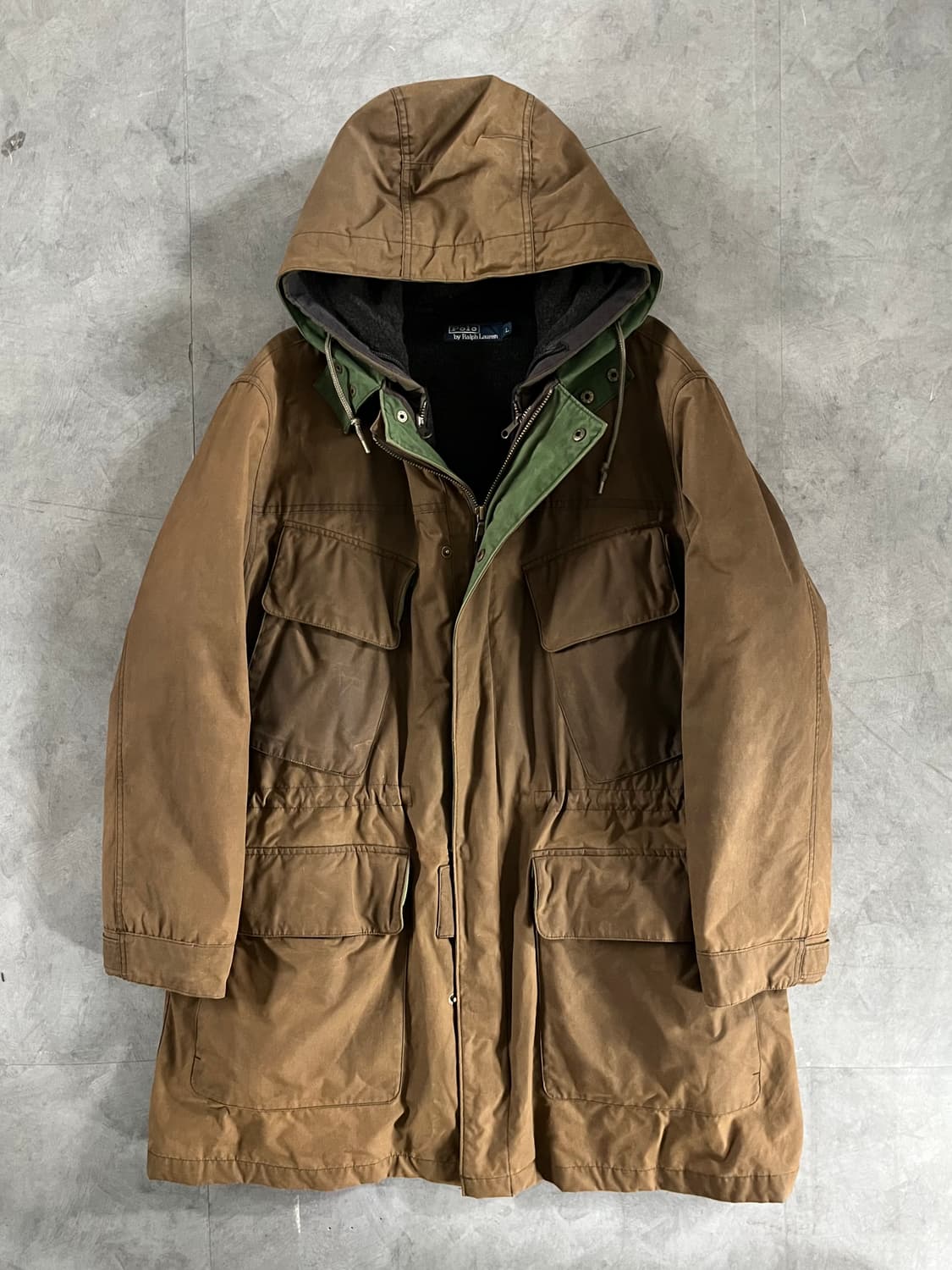 Polo 폴로 랄프로렌 3way 필드 왁스 헌팅 자켓 상품이미지1