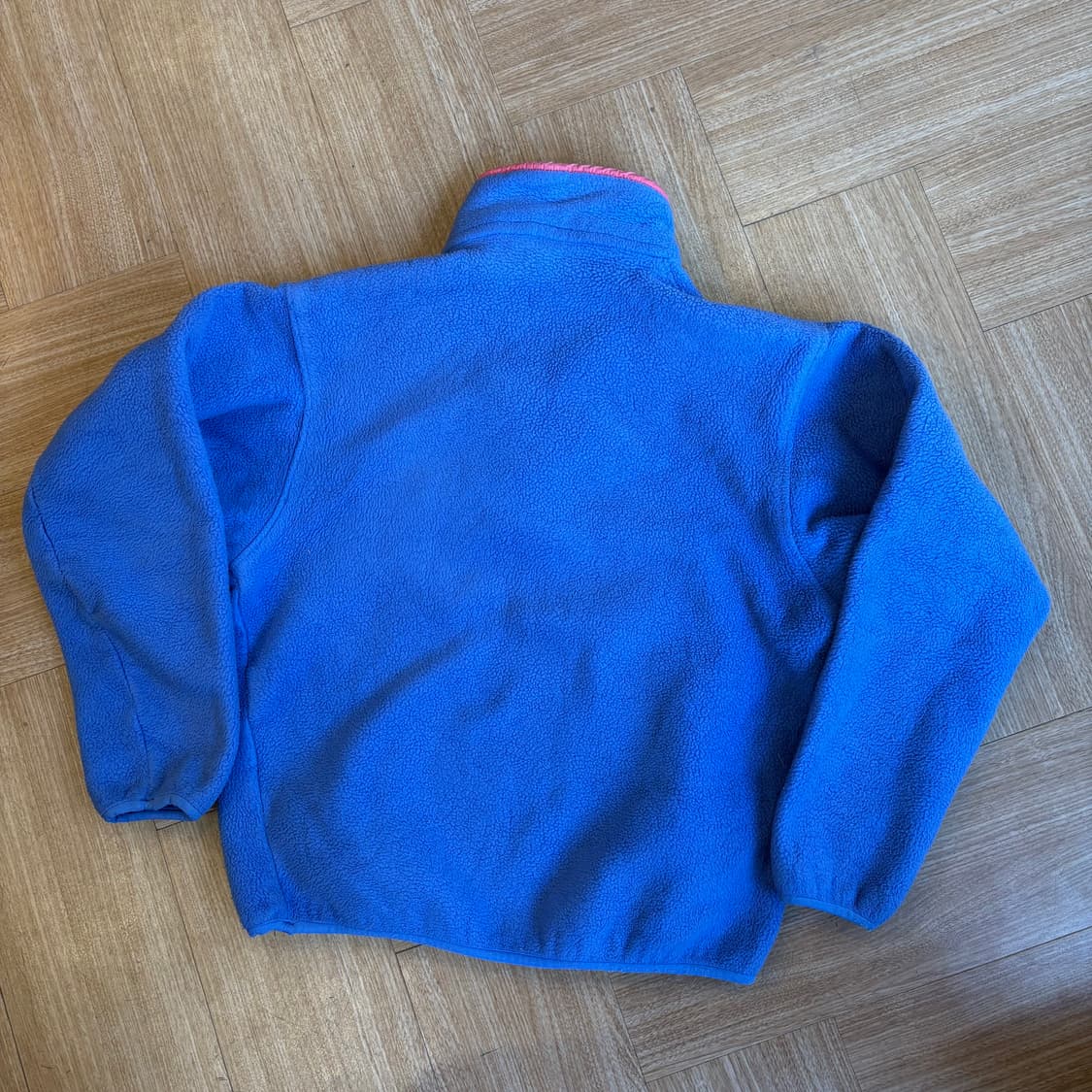 90s 미제 파타고니아 신칠라 스냅 티 플리스 풀오버 상품이미지5