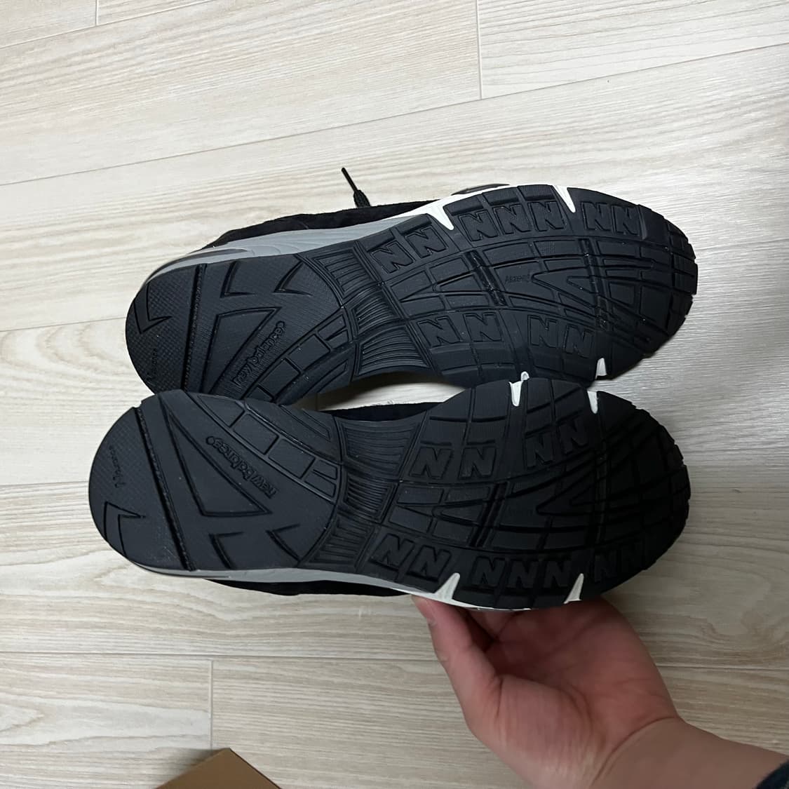 뉴발란스 991 메이드 인 UK 블랙 실버 270 상품이미지5