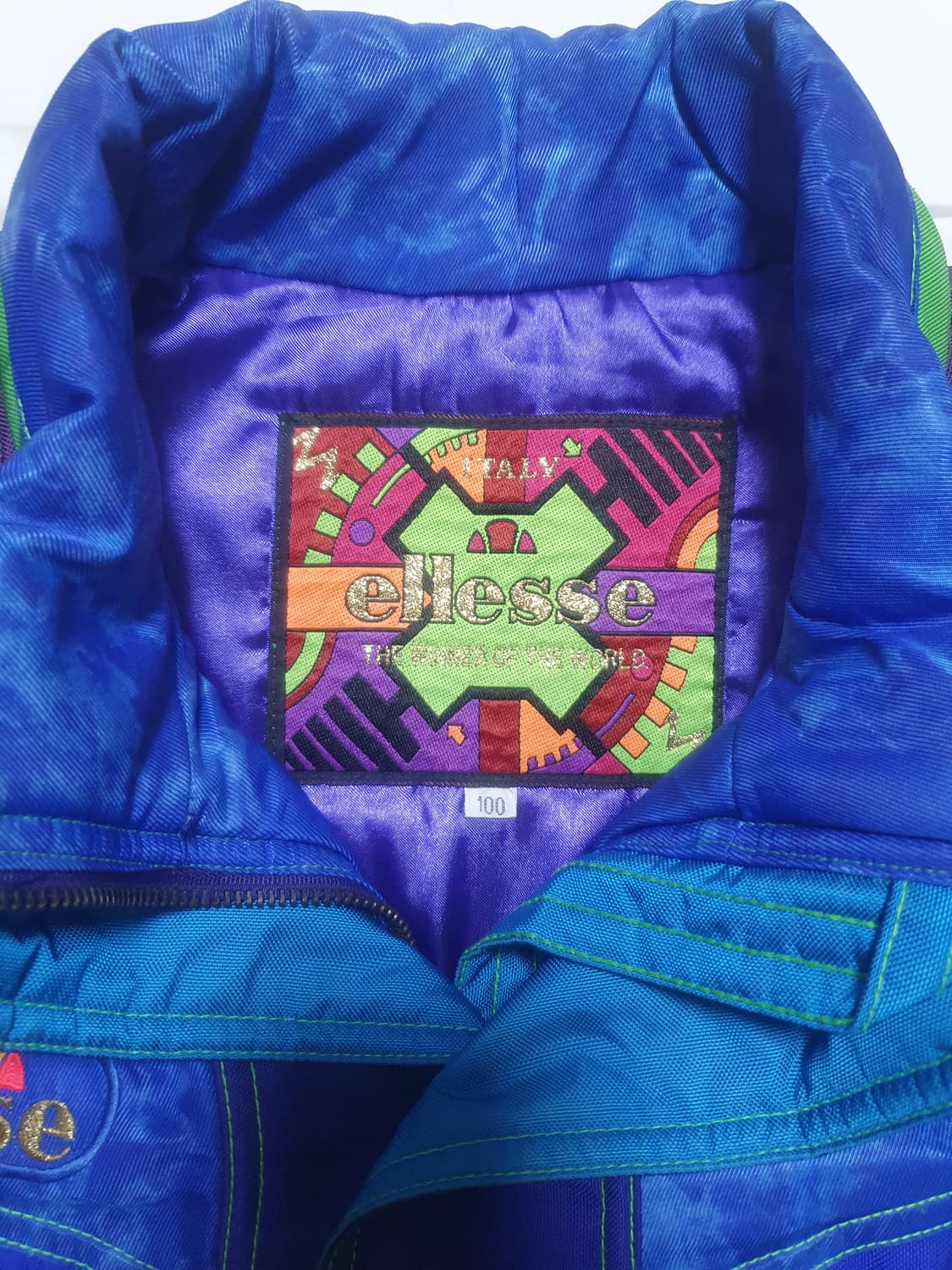 엘레쎄 올드스쿨 블루 점퍼 100 상품이미지3