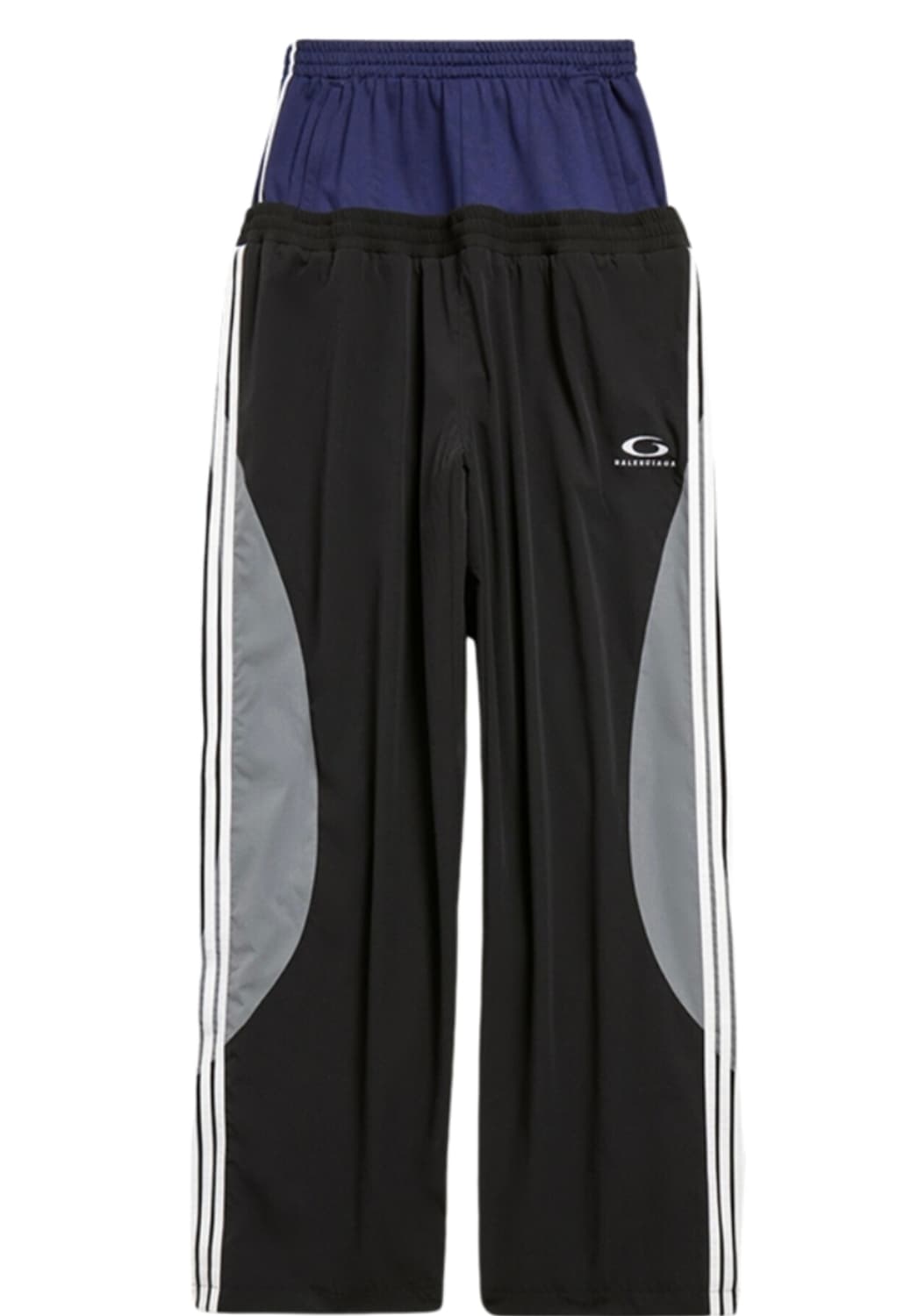 [S] 발렌시아가 컷업 트랙팬츠 블랙 상품이미지1