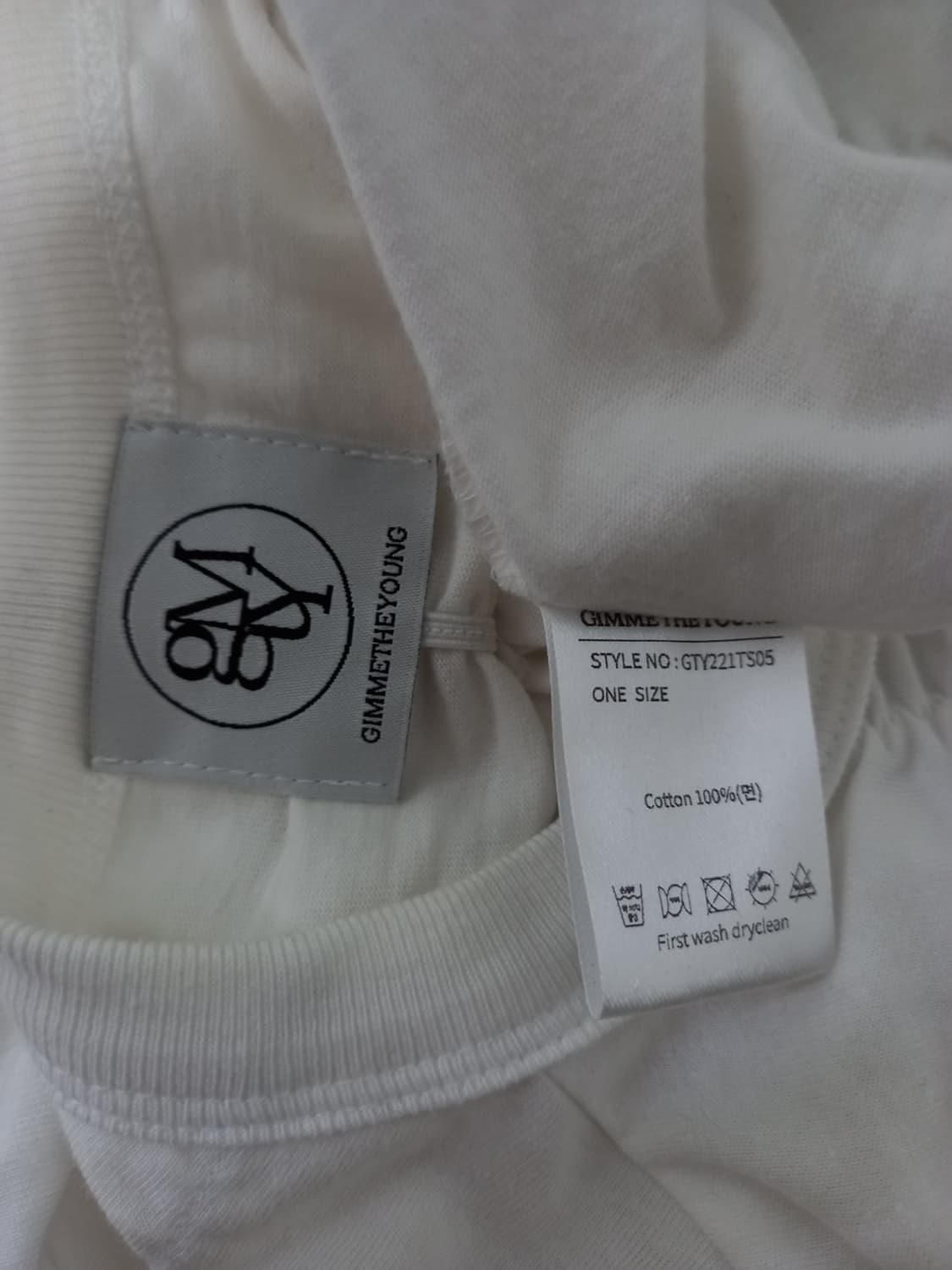 김미더영 춘하 크롭셔링 티셔츠 F 33-66 상품이미지9