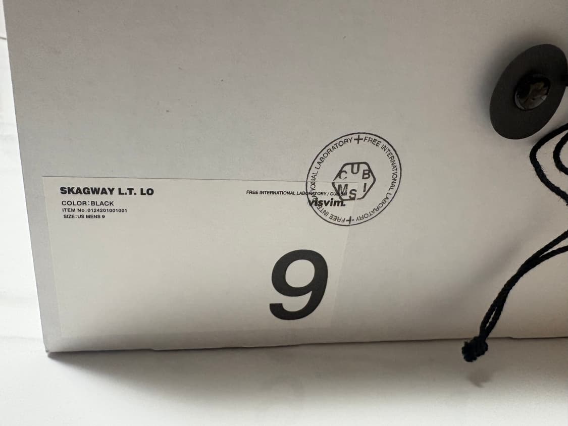 Visvim Skagway lo black 9size 상품이미지5