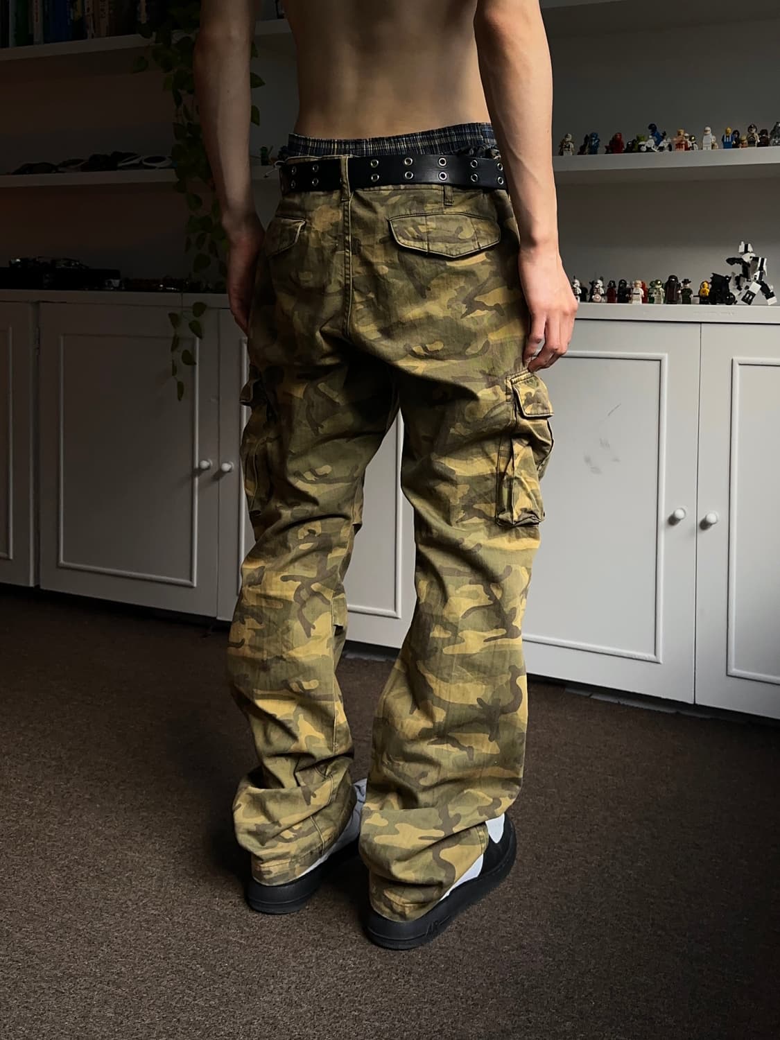 Beauty & Youth 웜 카모 릴랙스드 카고 팬츠 상품이미지4