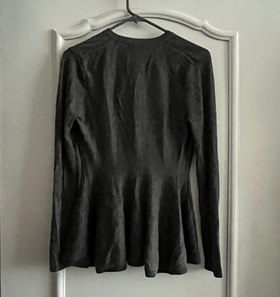 모조에스핀 캐시미어 프릴 가디건 95사이즈 상품이미지2