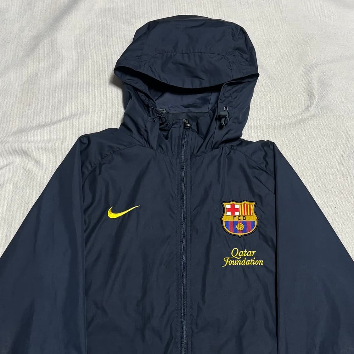 S 나이키 바르셀로나 스톰핏 네이비 후드 바람막이  상품이미지1