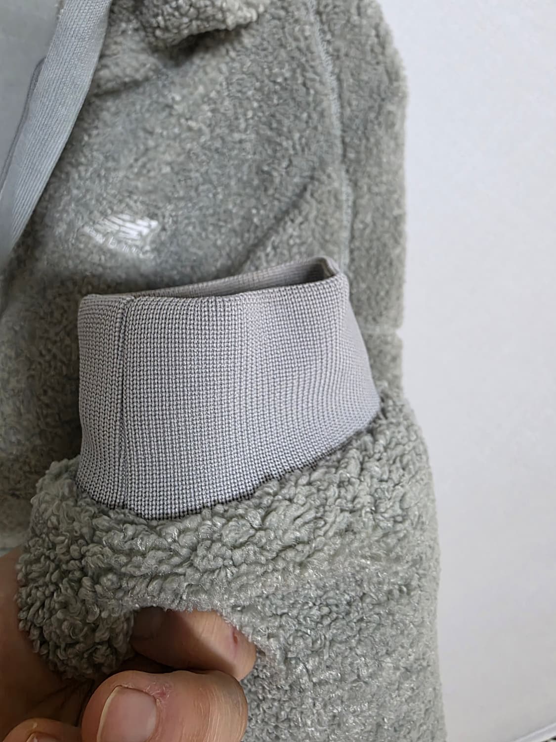 뉴발란스 털 후드집업 상품이미지5