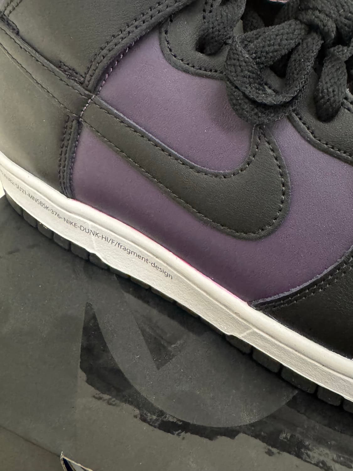 나이키 덩크 하이 / 프라그먼트 280cm 상품이미지4