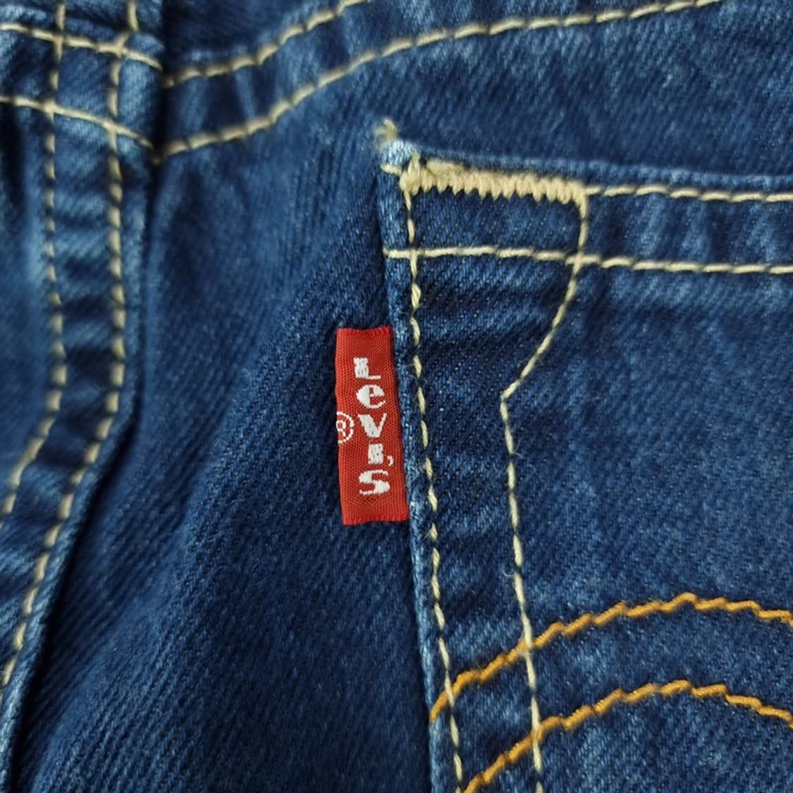 [리바이스] 로우라이즈 데님 롱 스커트 M19543 상품이미지6