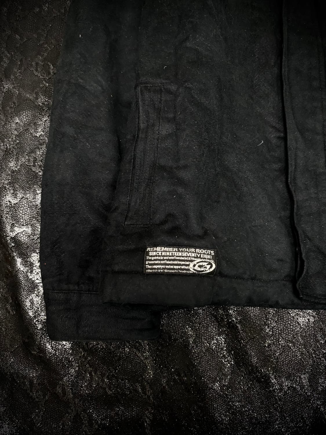 “GOTCHA” Y2K Lettering Black Padded Jack 상품이미지4