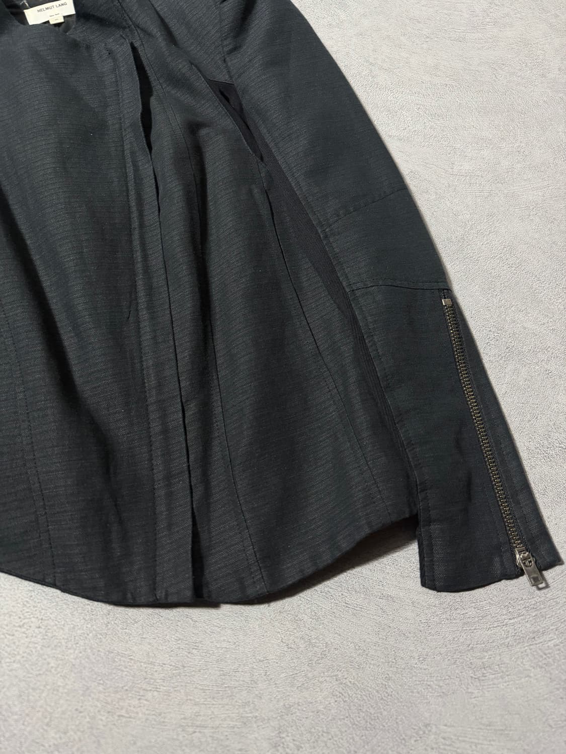 헬무트 랭 비대칭 메쉬 코튼 자켓 상품이미지6