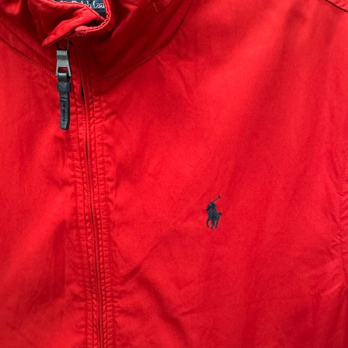 00s 폴로 랄프로렌 해링턴 자켓 안감 플리스 디테일 레드 상품이미지5