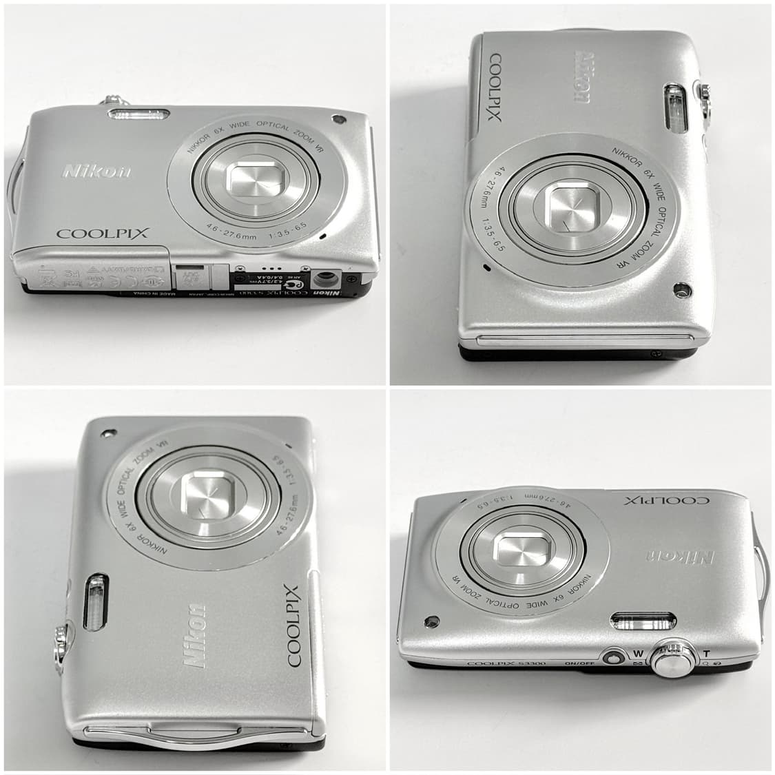 니콘 쿨픽스 S3300 실버 빈티지디카 상품이미지5