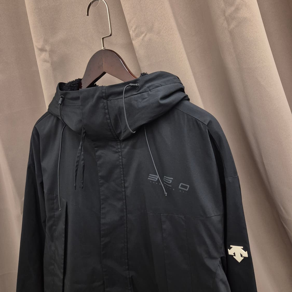 데상트 후리스 후드 자켓 100 상품이미지2