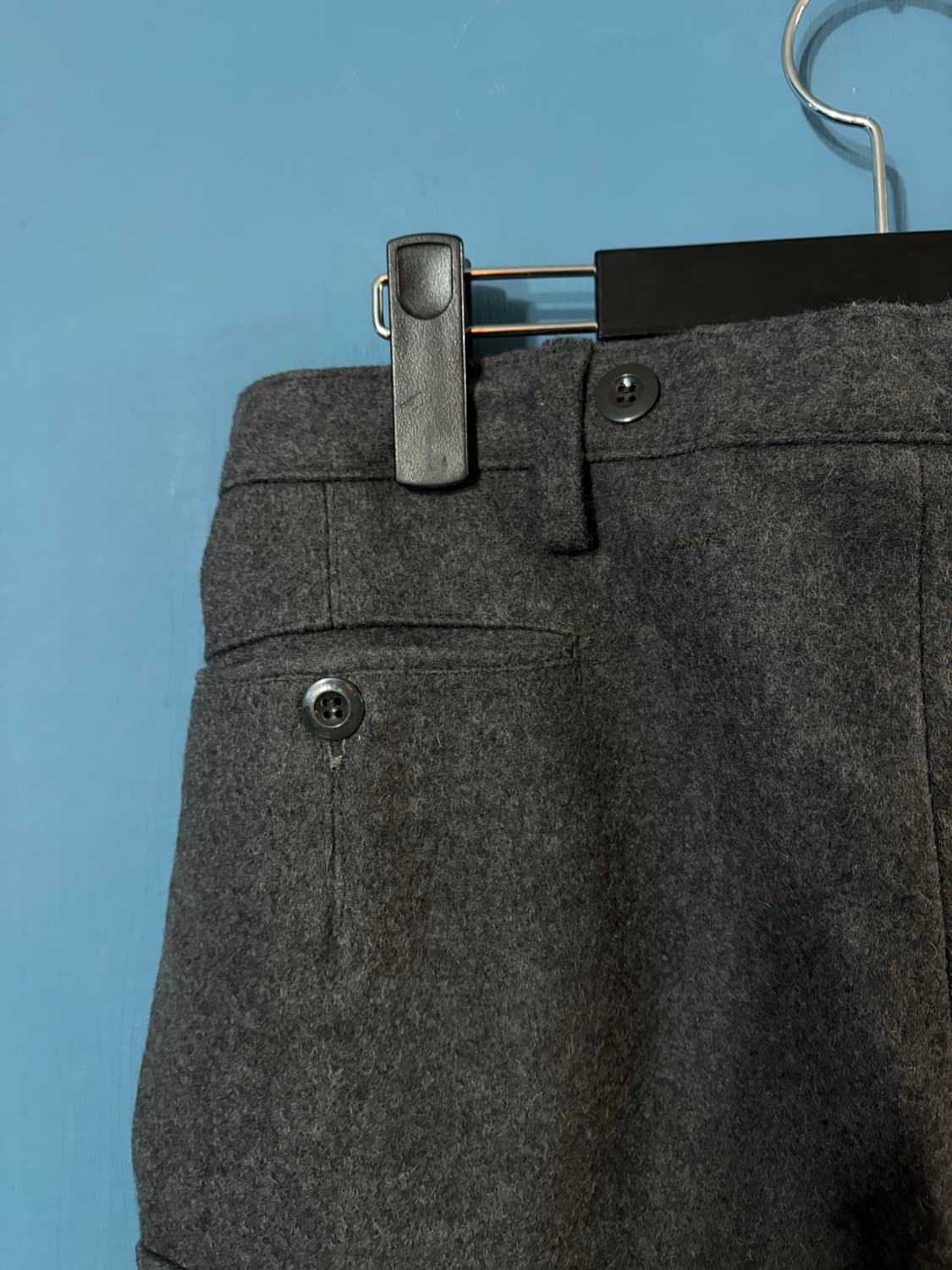 60‘s Swedish army Gray Wool Cargo Pant. 상품이미지6