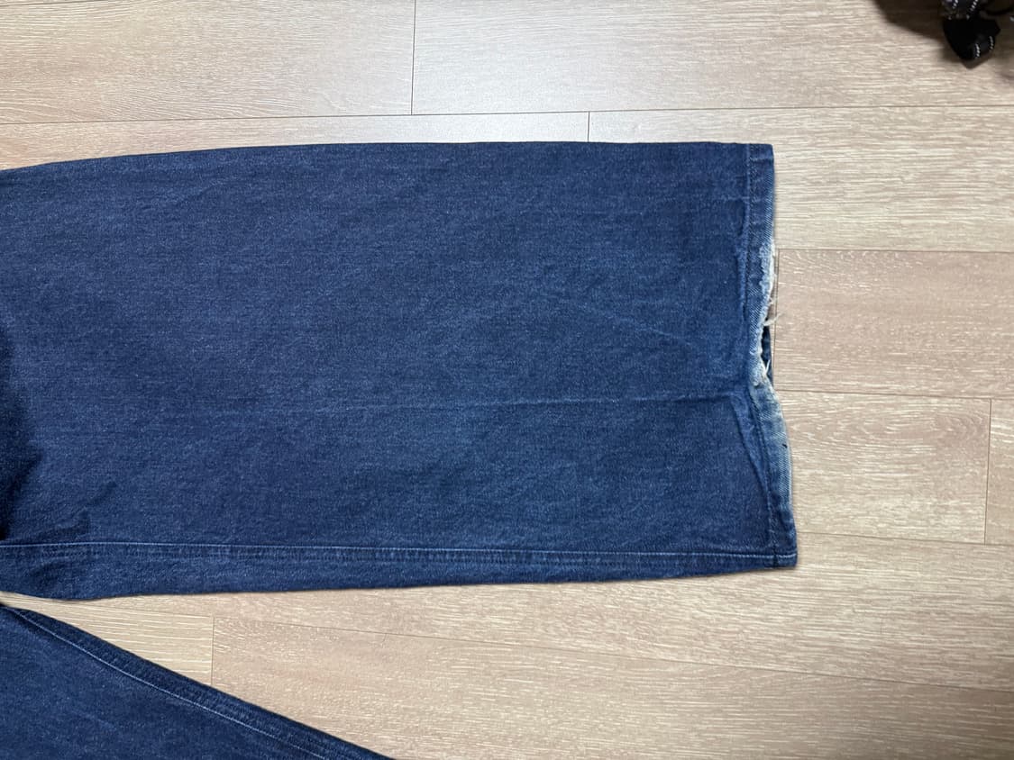 해칭룸 와이브 커브진 4사이즈 워시드 인디고 상품이미지4