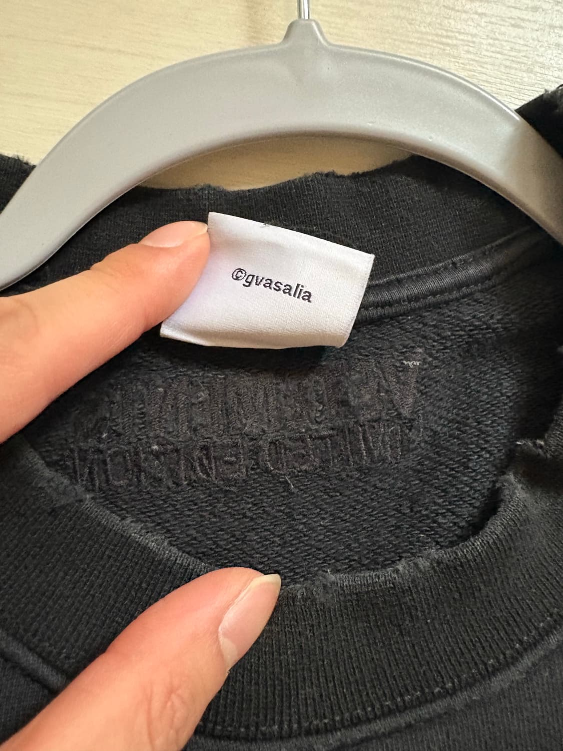 베트멍 im not doing shit 맨투맨 L사이즈 팝니다 상품이미지4