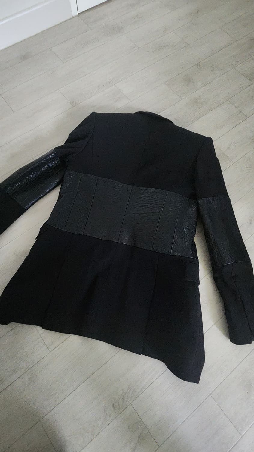 준지 레더포인트 블레이저 상품이미지2