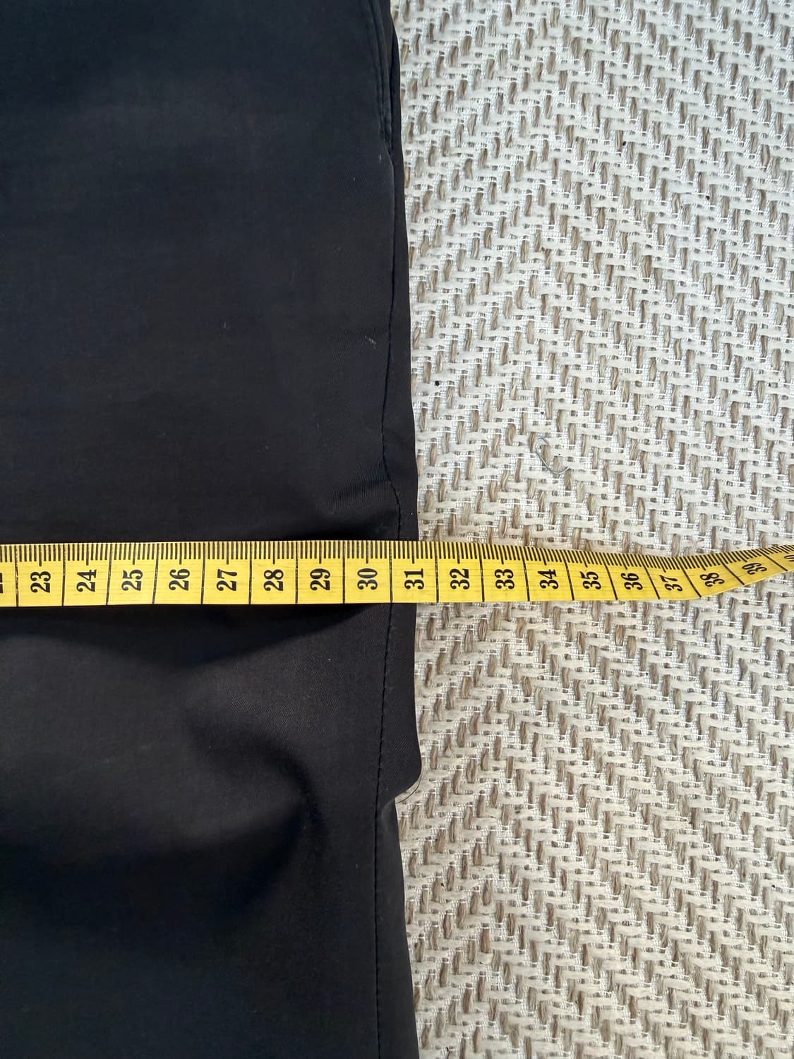 정품) 솔리드옴므 블랙 면바지 슬랙스 48(32) 상품이미지9