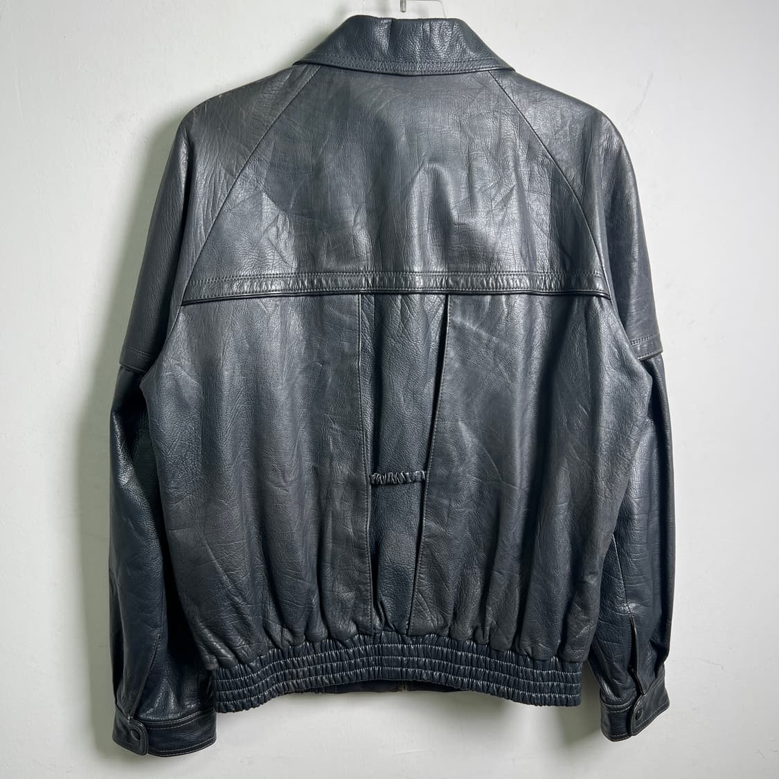 VTG 빈티지 양가죽 봄버 자켓 M 상품이미지6