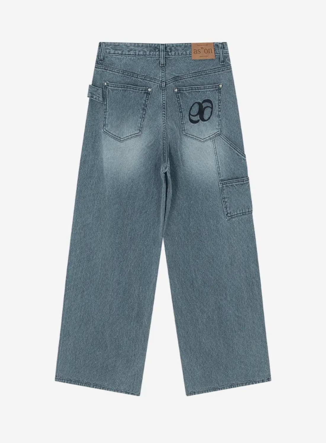 애즈온 에코 카펜터 팬츠 블루 ECHO CARPENTER PANTS 상품이미지3