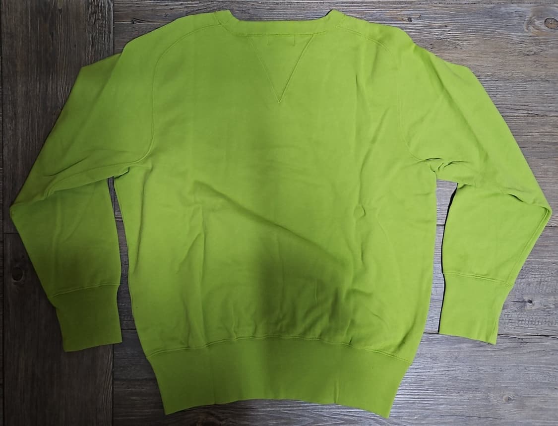 리바이스 LVC 1940's 베이 메도우 스웨트셔츠 애시드 그린 M 상품이미지2