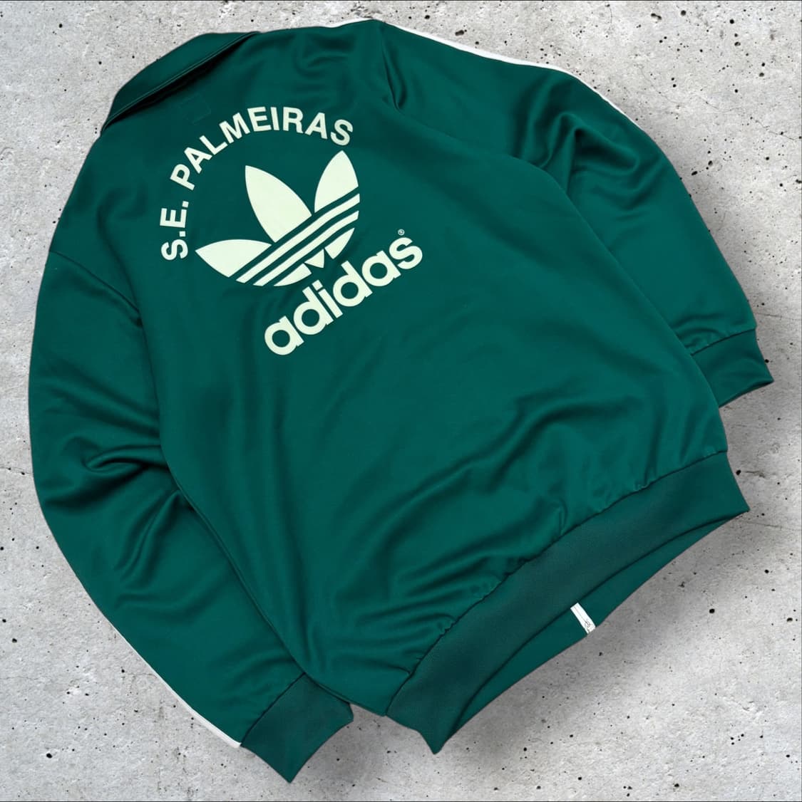 [105] 08s 아디다스 팔메이라스 트랙탑 그린 져지 C345 상품이미지2