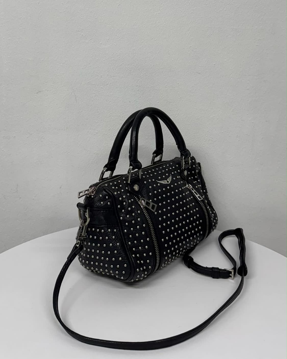자딕앤볼테르 XS 써니 스터드 가죽 미니 투웨이 크로스 토트백 상품이미지3